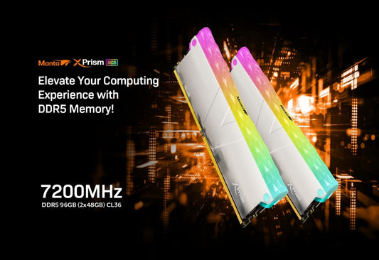 V-COLOR Achieves New Record with DDR5-7200 96GB(2x48GB) Memory on MSI MAG B760M Mortar Max WiFi Motherboard