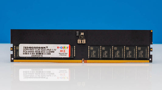 v-color 96GB DDR5-5600 48GB x2 ECC UDIMM Kit Quick Look