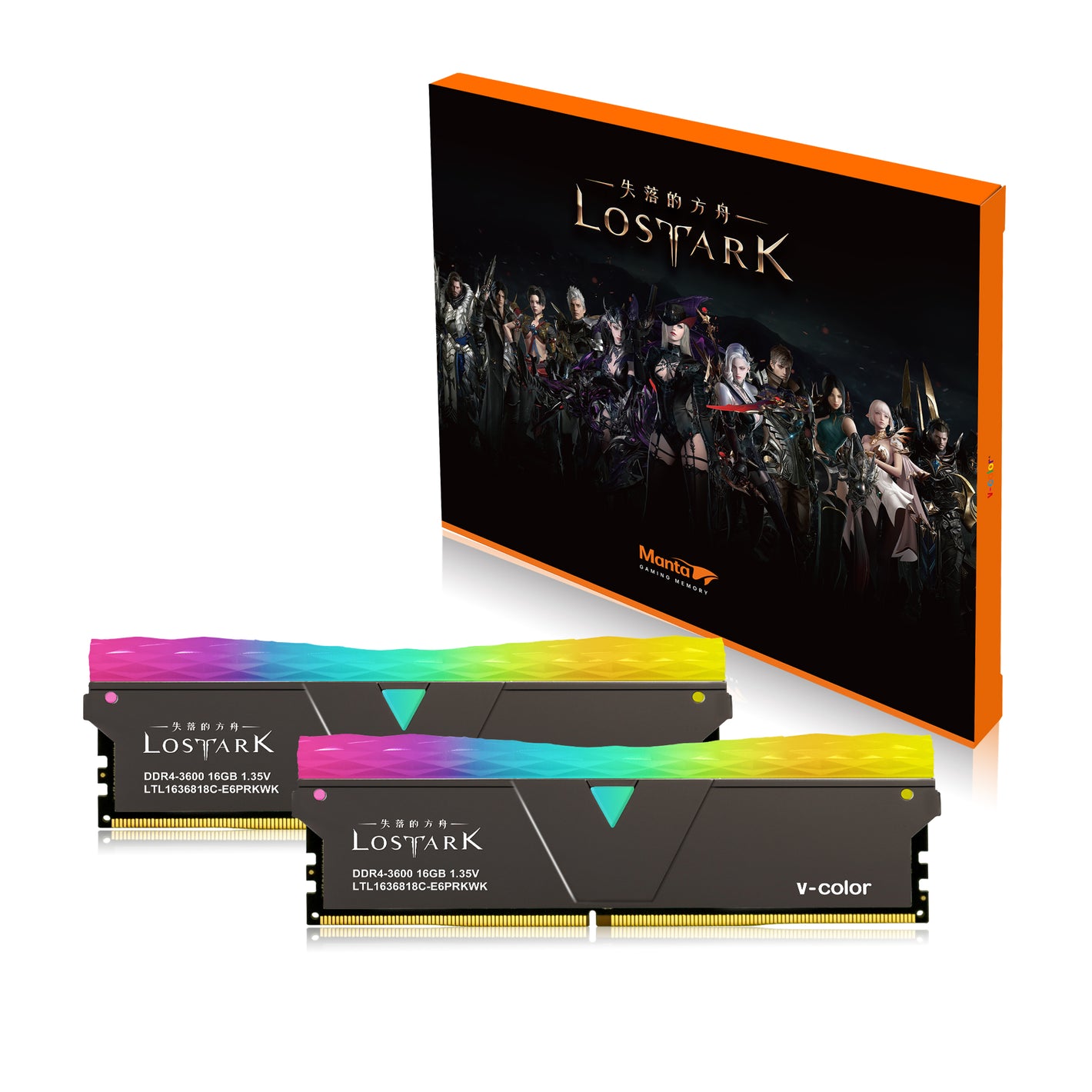 DDR4 | 菱鏡 Pro RGB | 32GB (16GBx2) | 遊戲記憶體 | 桌上型記憶體