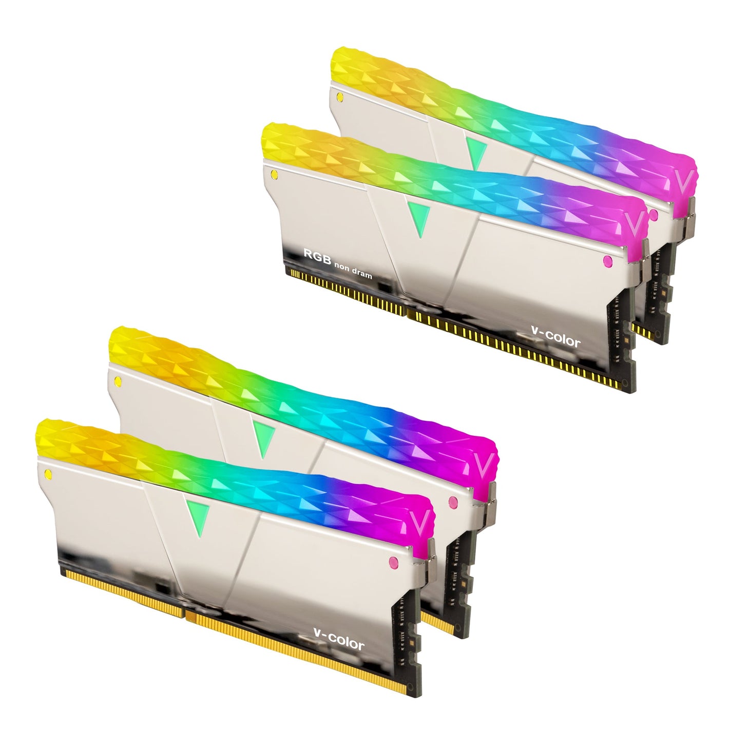 DDR4 | SCC 套裝 2+2 Prism Pro RGB | 16GB (8GBx2)  | 遊戲記憶體 | 桌上型記憶體