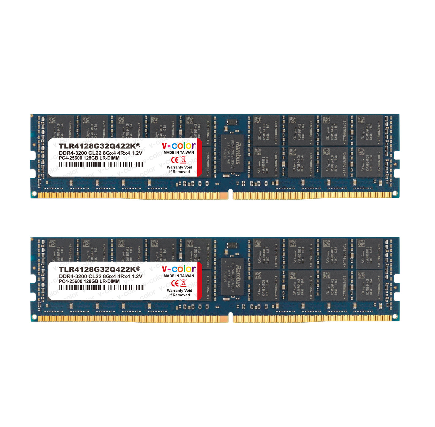 DDR4 | 256GB (128GBx2) | ECC LR-DIMM | 伺服器記憶體