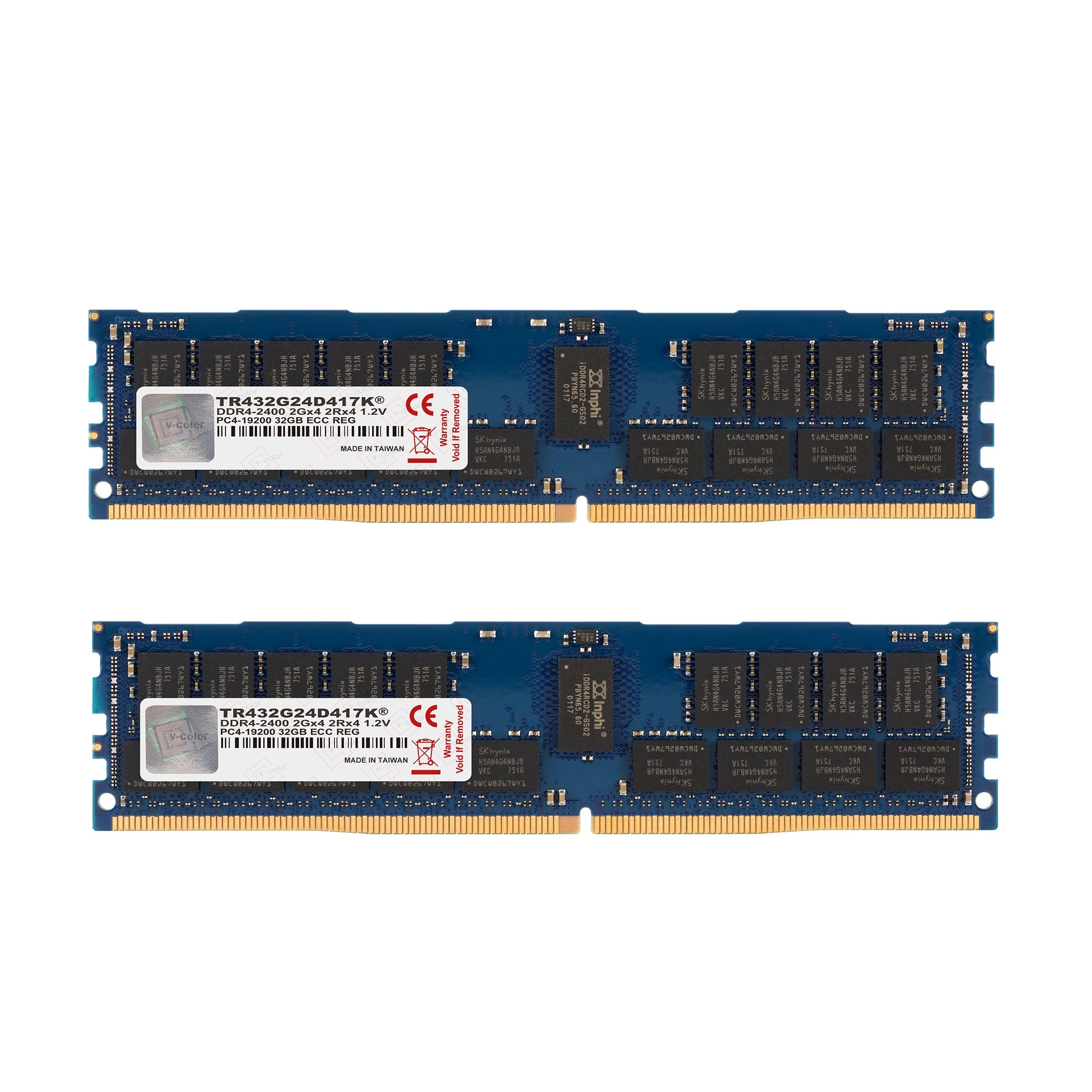 DDR4 64GB (32GBx2) ECC R-DIMM Server Memory - Main Image