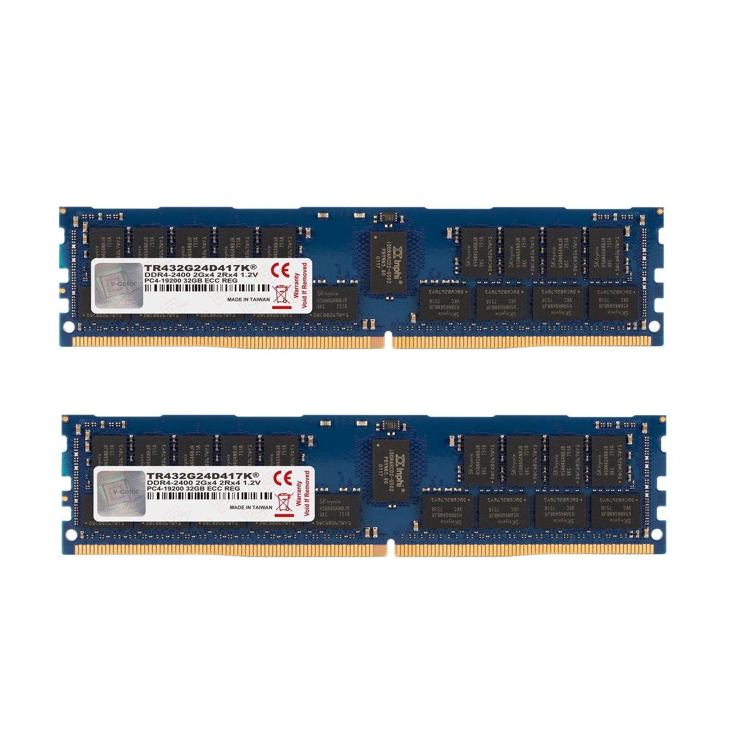 DDR4 | 64GB (32GBx2) | ECC R-DIMM | 伺服器記憶體