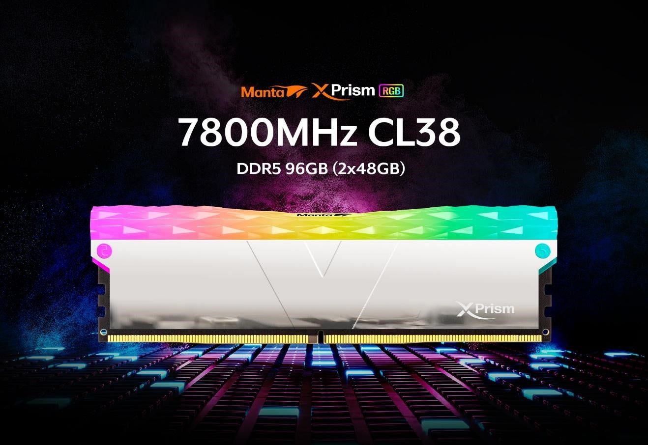 V-COLOR Achieves Unprecedented Speed with 96GB(2x48GB) DDR5