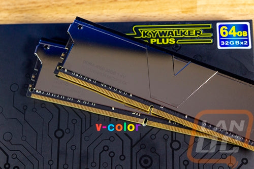 LANOC Reviews: v-color Skywalker Plus DDR4 2x32GB 4000MHz