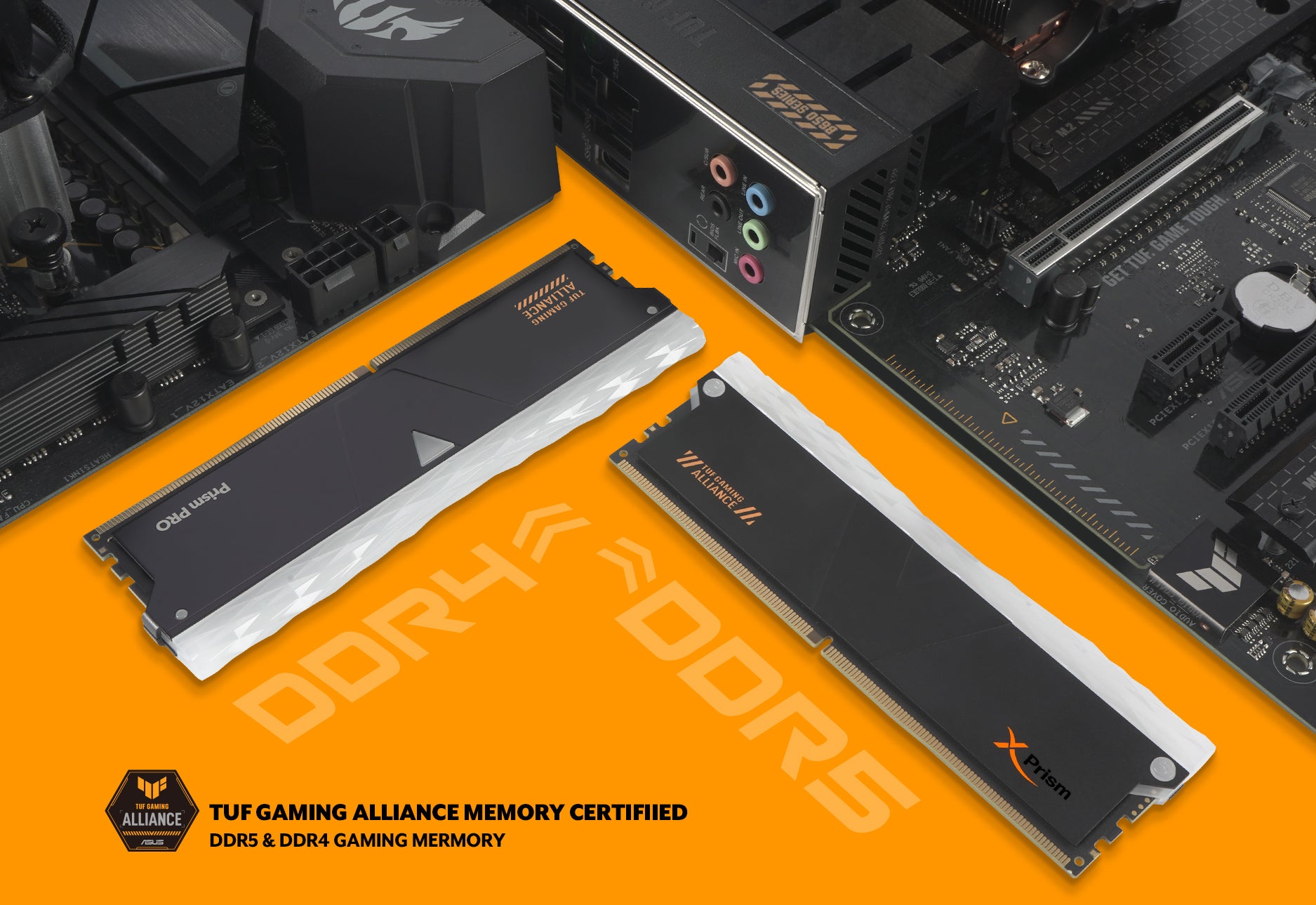 V-COLOR Launches DDR5 XPrism & DDR4 Prism Pro TUF Gaming Alliance RGB