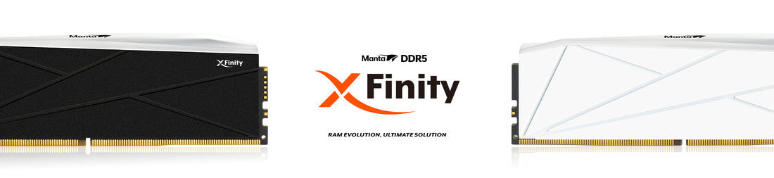 V-COLOR announces the release of Manta XFinity, a new DDR5 memory series that offers up to 8400MHz for high performance