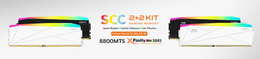 V-COLOR Expands DDR5 Lineup with New SCC O CUDIMM RGB Filler Kit with maximum Speed up to 8800MT/s