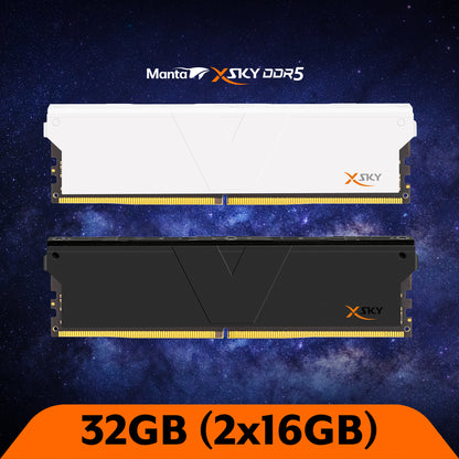 DDR5 | [Manta] XSky | 32 GB (16 GB x 2) | Memoria para juegos