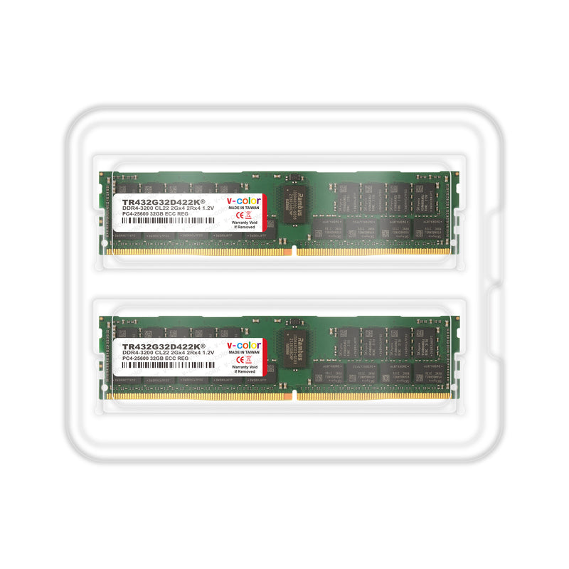 DDR4 | 64GB (デュアル) | ECC R-DIMM |サーバーメモリ