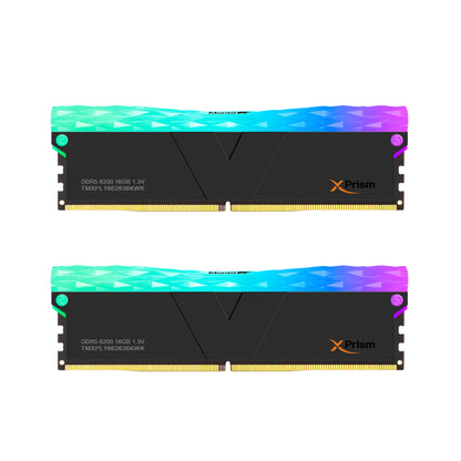 DDR5 | [Manta] XPrism RGB | 32GB (16GBx2) | インテル XMP | ゲーム用メモリ | U-DIMM