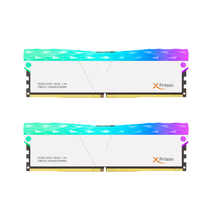 DDR5 | [Manta] XPrism RGB | 32GB (16GBx2) | インテル XMP | ゲーム用メモリ | U-DIMM