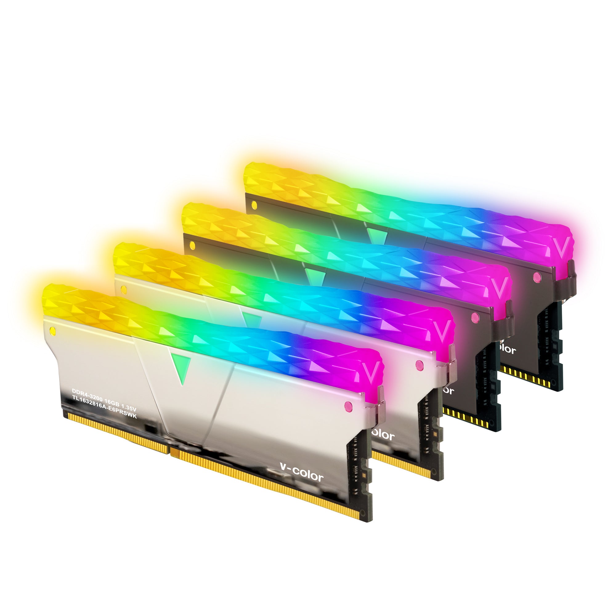 v-color DDR4-3200 16GBx2枚(32GB) ダミーメモリ付 2000x2000-SCC-3200_16G-_-