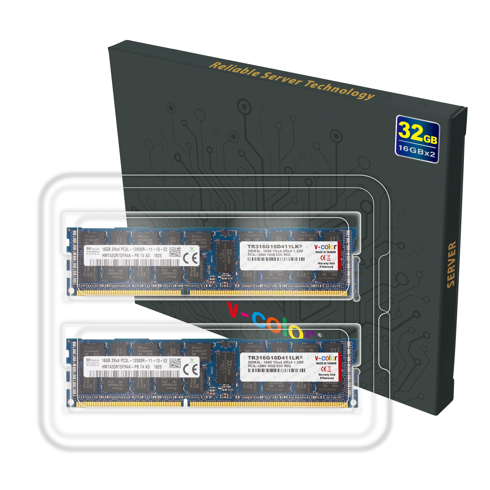 SK hinix DDR4 64GB(32GBx2) ECC サーバー用メモリ