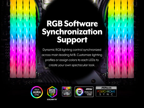 DDR4 | Prism Pro RGB | 16GB (8GBx2) | Gaming Memory | U-DIMM