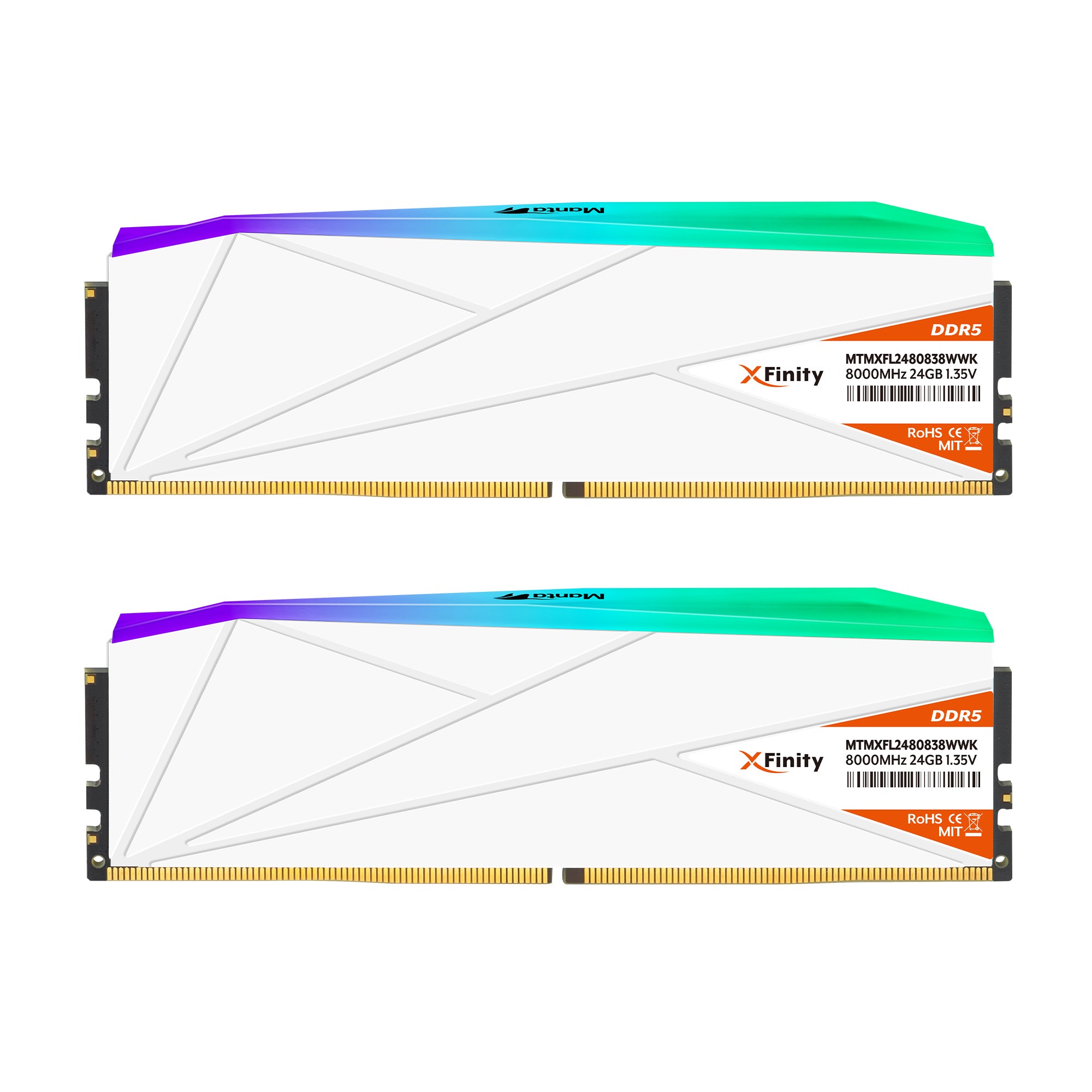 マーボー DDR5 | MPOWER | [Manta] XFinity RGB | Gaming Memory