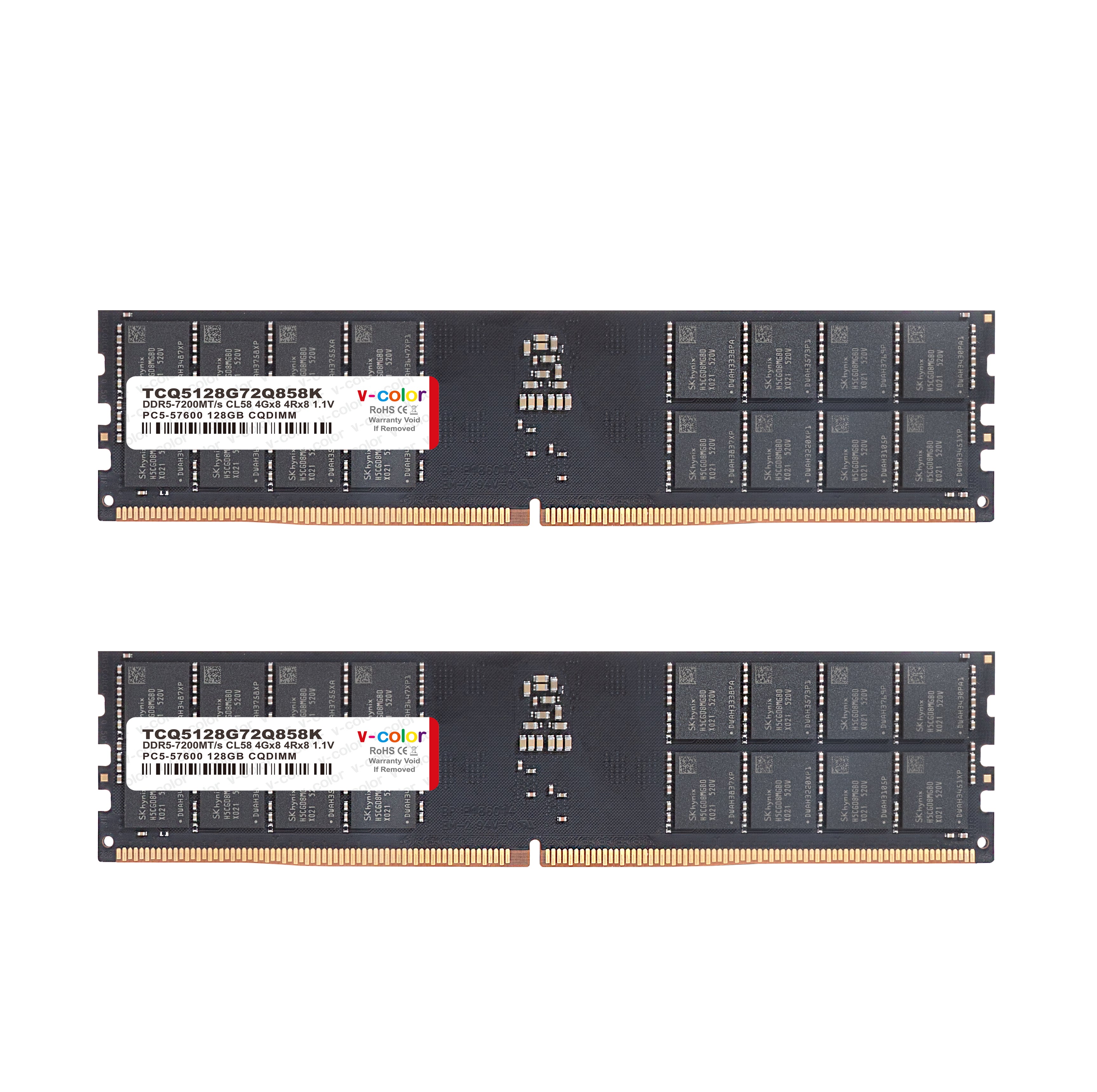 DDR5 | CQ DIMM | INTEL Z890 | SK Hynix IC | Quad Rank (4R) High-Capaci