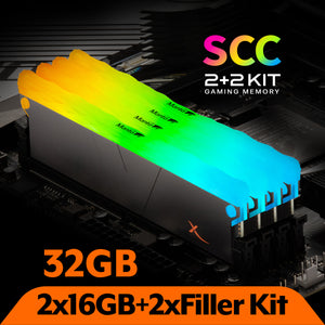 DDR5 | [Manta]  XPrism RGB | SCC 套裝 | 32GB (16GBx2) | INTEL XMP |遊戲記憶體