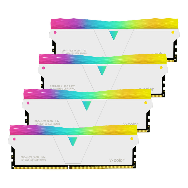 DDR4 | 64GB (クアッド) |プリズム プロ RGB U-DIMM |ゲームメモリ