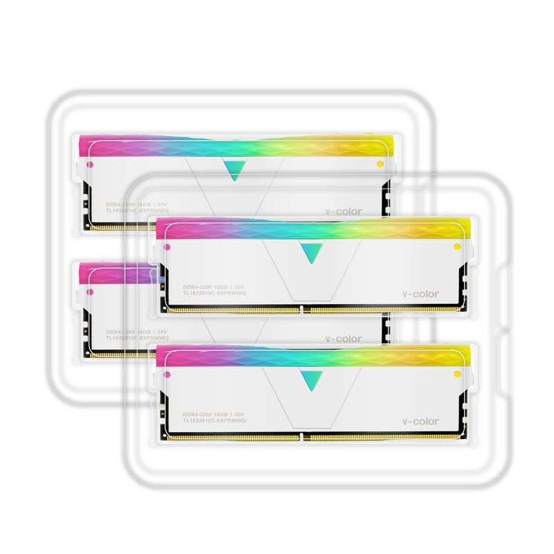 DDR4 | 64GB (Quad) | Prism Pro RGB U-DIMM | Gaming Memory