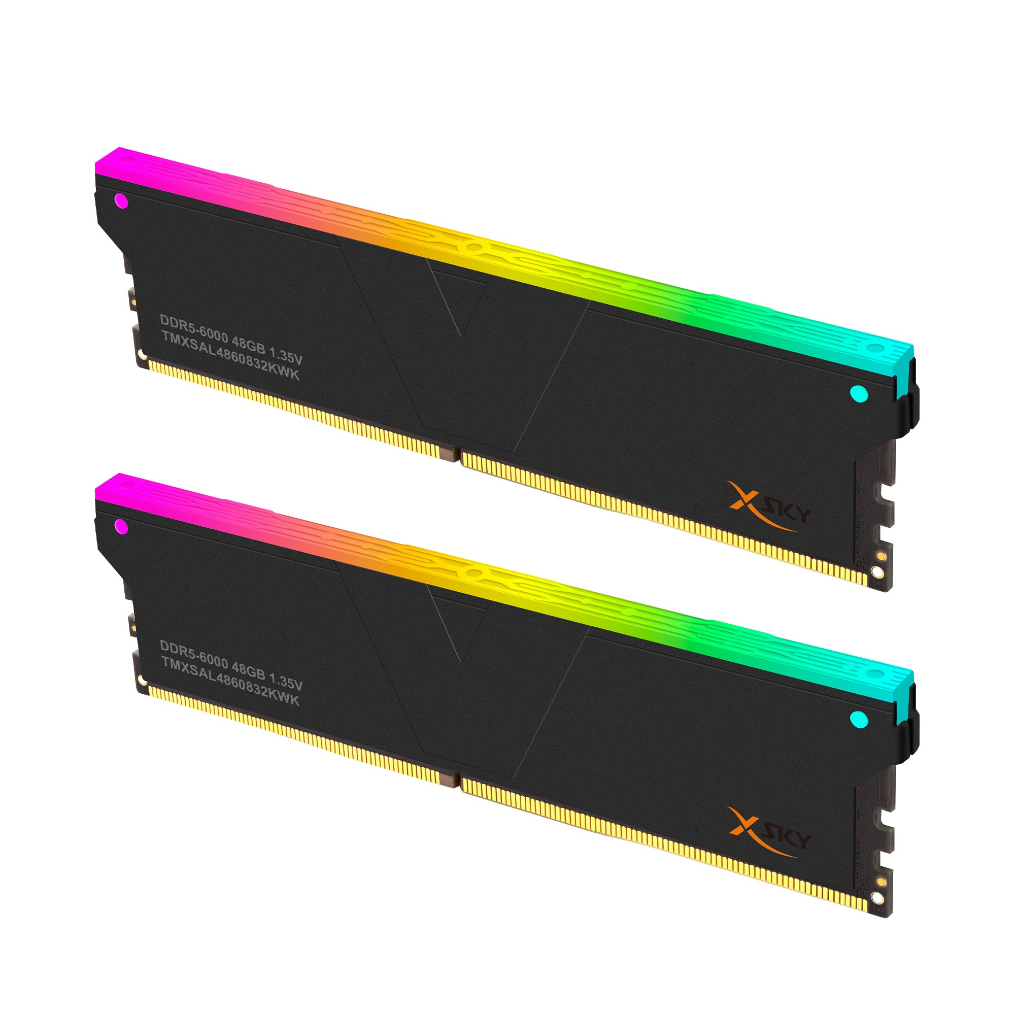v-color Manta DDR5-6800 96GB メモリ Review: V-Color Manta XPrism RGB DDR5 6800 MHz CL34 2 x 48 GB