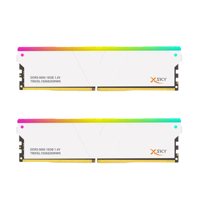 DDR5 | [Manta] XSky | TIEMPO BAJO | 32 GB (16 GB x 2) | INTEL XMP | Memoria para juegos
