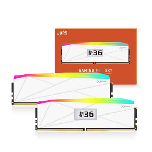 OLED DDR5 | [Manta] XFinity+ ARGB | Gaming Memory | White Edition