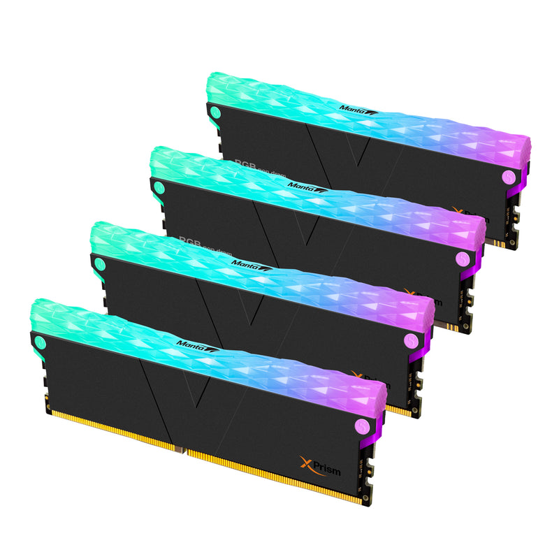 [マンタ] DDR5 | 32GB (デュアル) | SCC キット XPrism RGB U-DIMM |ゲームメモリ