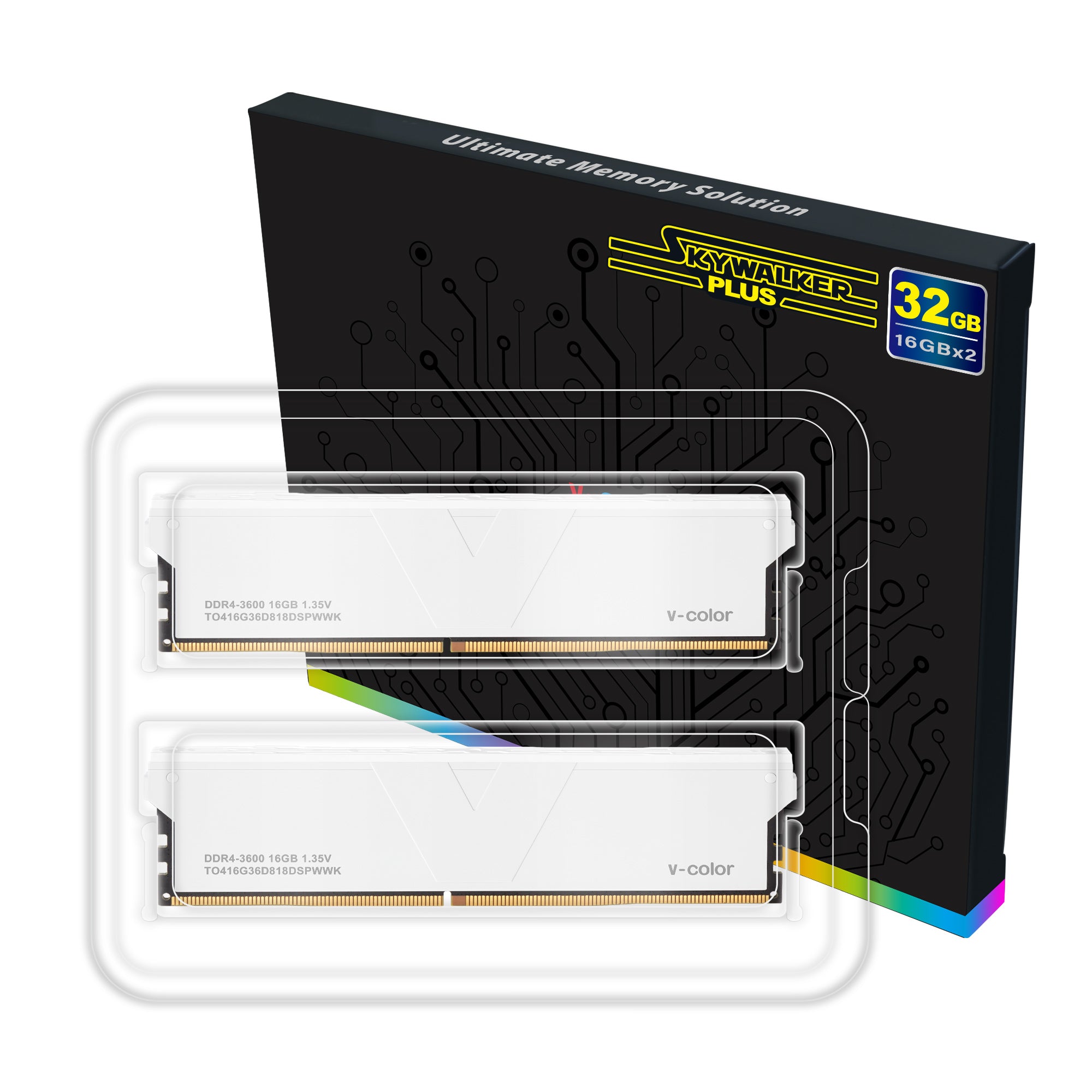 DDR4 | 32GB (16GBx2) | Skywalker Plus | U-DIMM - V-color