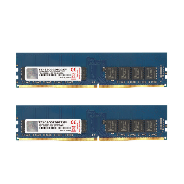 DDR4 | 64GB (32GBx2) | ECC U-DIMM | Server Memory