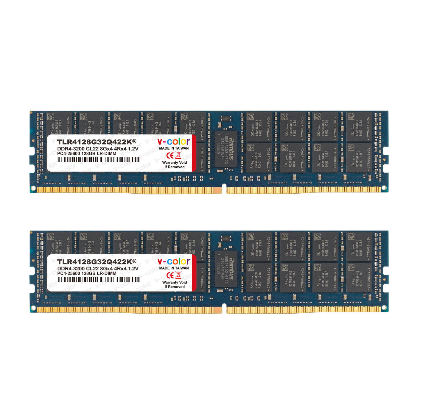 DDR4 | 256 GB (128 GB x 2) | ECC LR-DIMM | Memoria del servidor