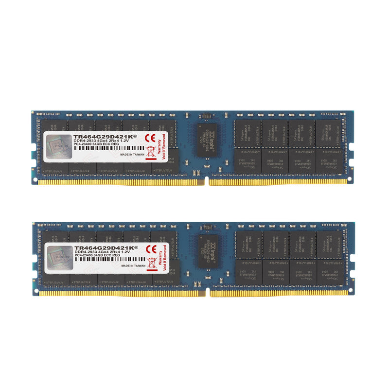 DDR4 | 128GB [64GBx2] | ECC R-DIMM | Server Memory