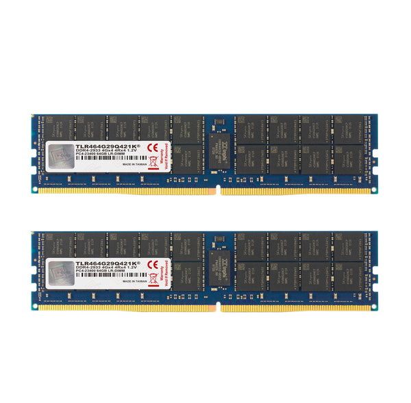 DDR4 | 128GB [64GBx2] | ECC LR-DIMM | Server Memory