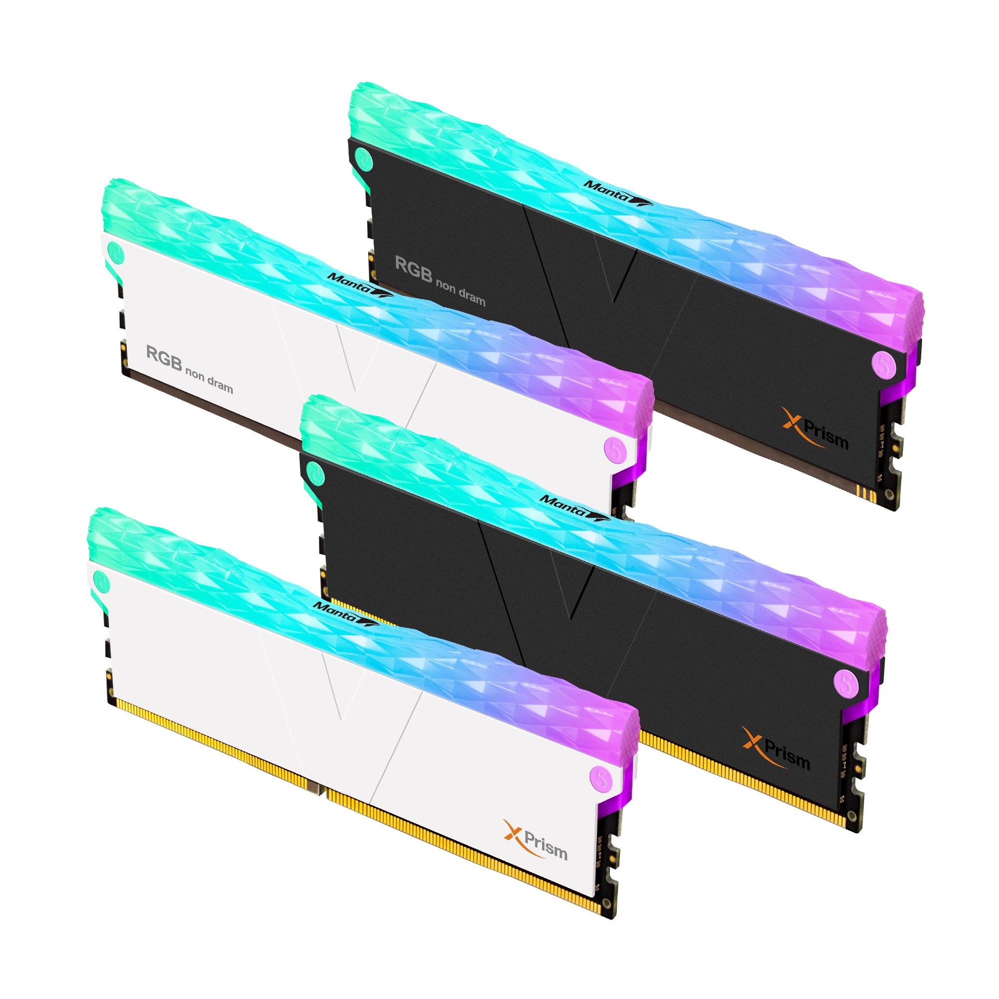 DDR5 | [Manta] XPrism RGB | SCC KIT | 32GB (16GBx2) | インテル XMP