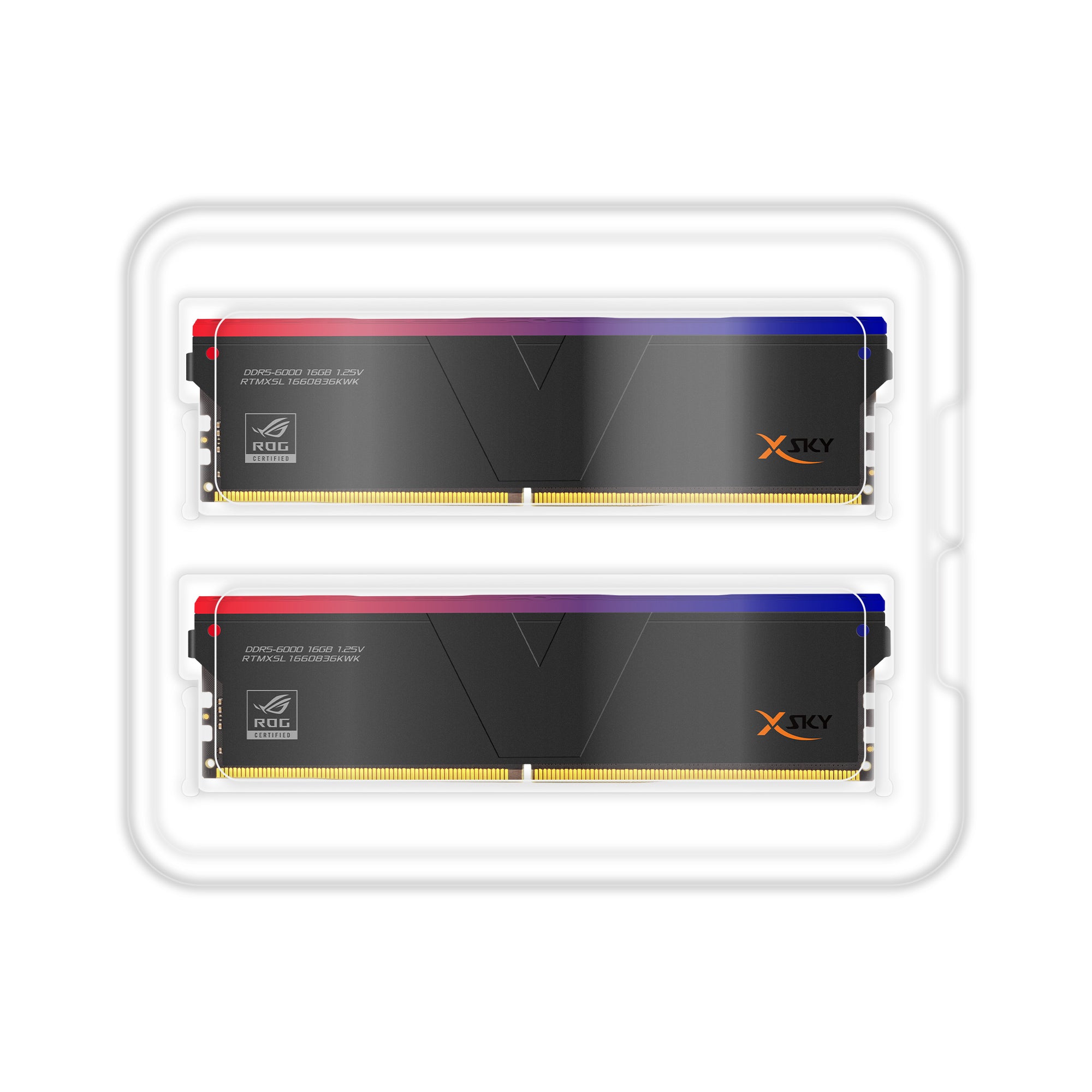 V-Color DDR5 XSky ROG Certified 64GB(32GBx2) 6200MHz 2Gx8 CL36