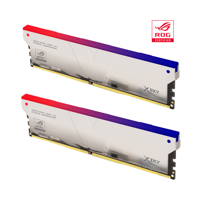 [マンタ] DDR5 | 32GB (デュアル) | XSky RGB U-DIMM | ROG認定