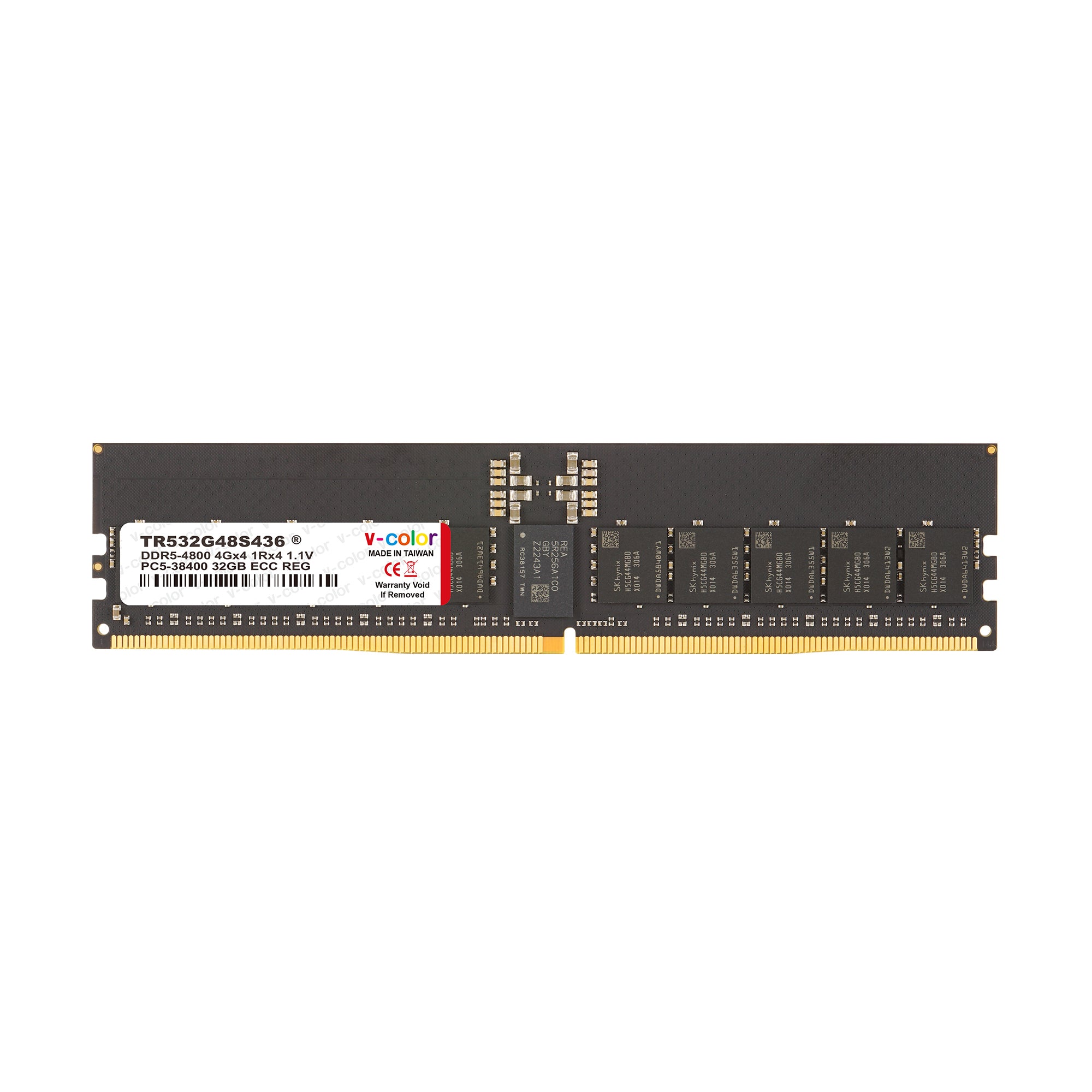 V-color DDR5 ECC r-dimm 128GB (32x4)サーバー TR532G48S436-32G_350cd42b-04fd