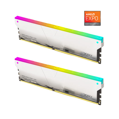 DDR5 | [Manta] XSky RGB | 32GB (16GBx2) | AMD EXPO | Gaming Memory