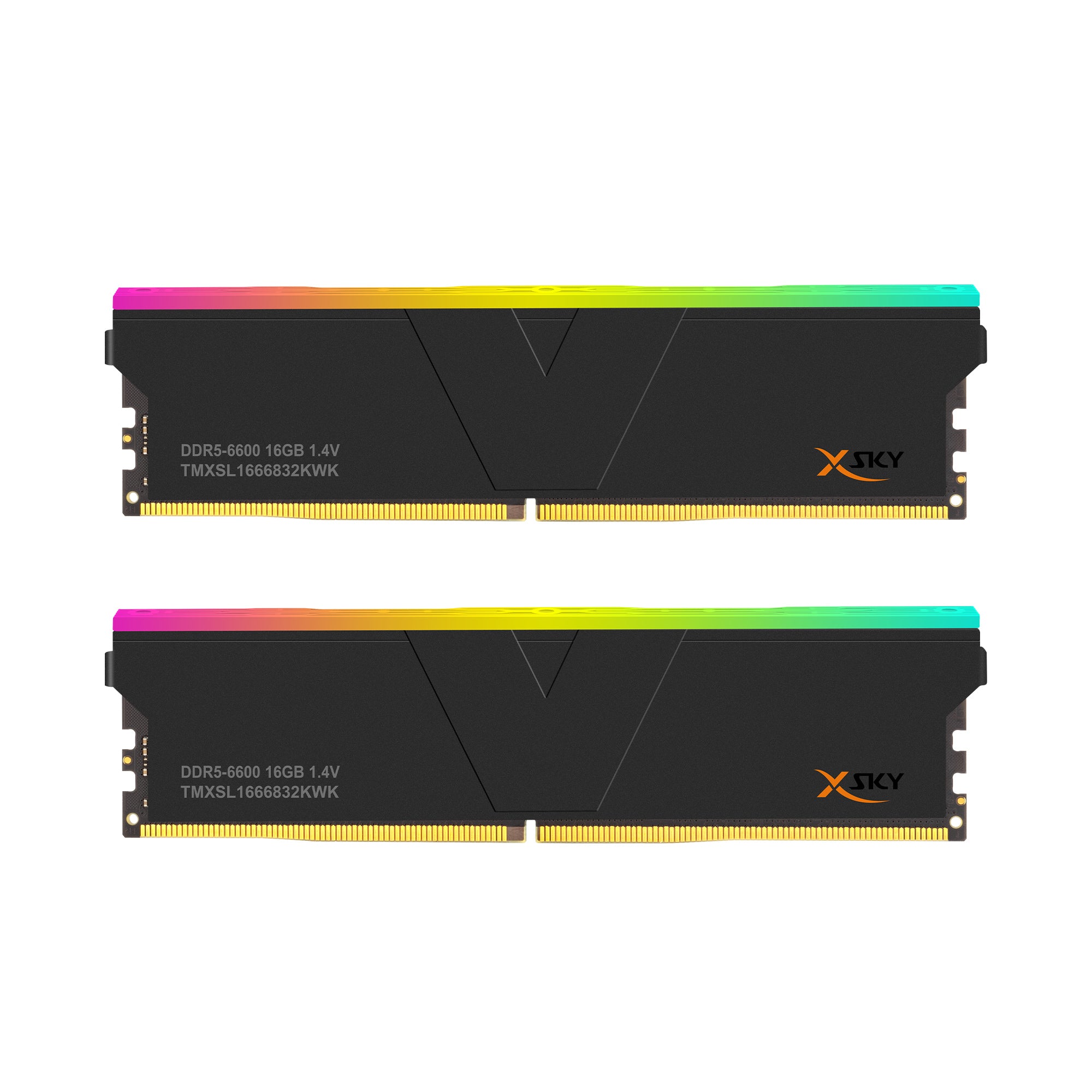 XSKY DDR5 32GB (16GBx2) メモリ XSKY-RGB-6600_-16G_5b902d36-
